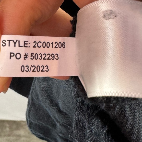 Vineyard Vines Square Neck Cotton Tassel Cover Up Mini Dress in Black Size Small - Picture 5 of 6